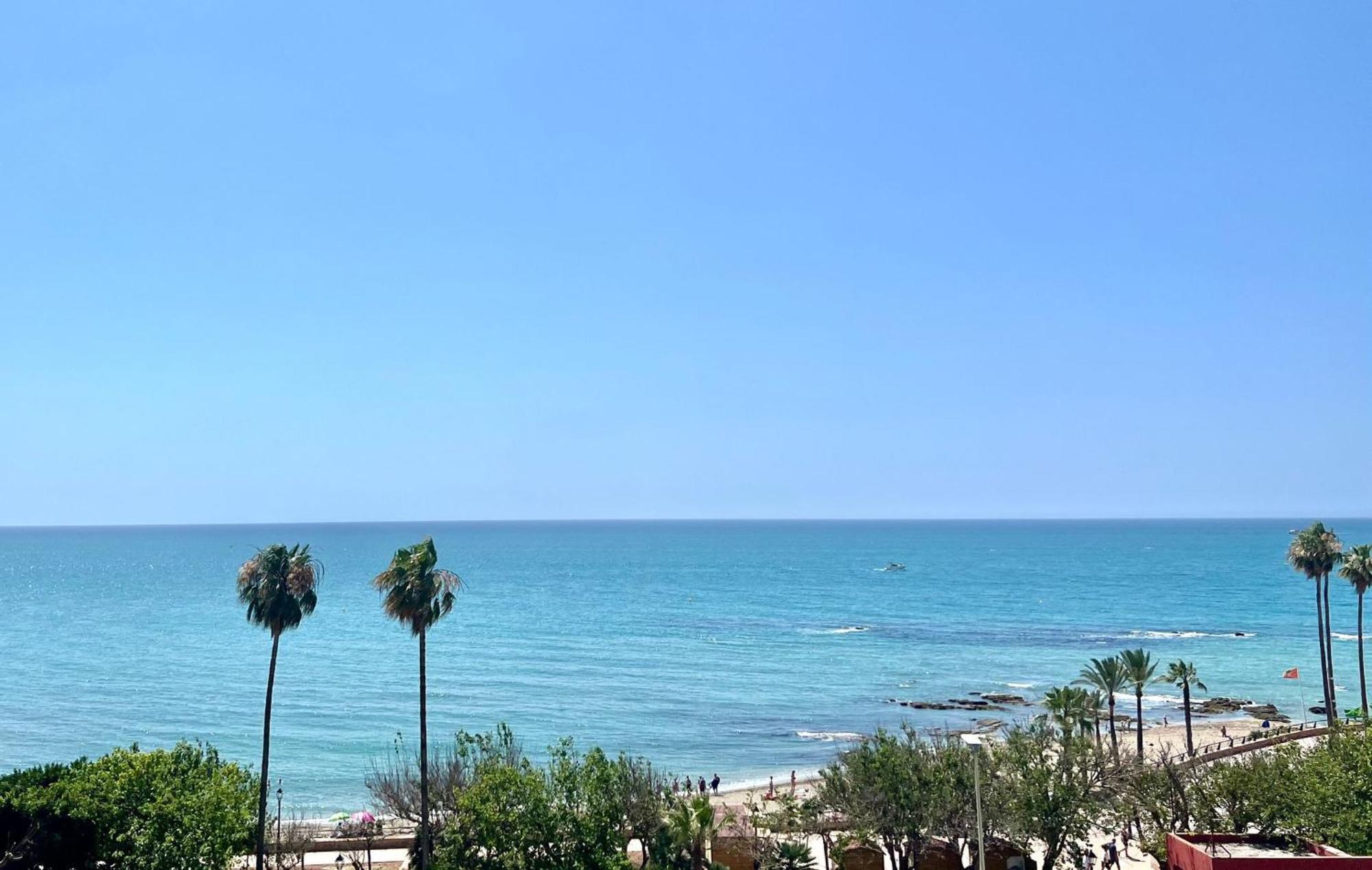 Apartment Sea Front With Large Terrace In Benalbeach *